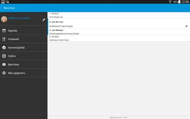 Magister android App screenshot 2