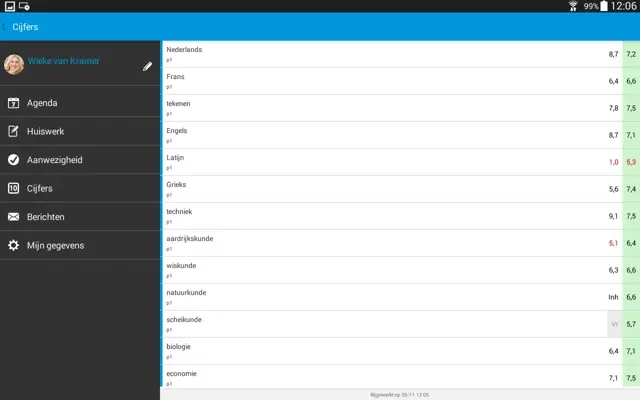 Magister android App screenshot 3