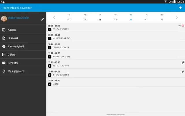 Magister android App screenshot 5